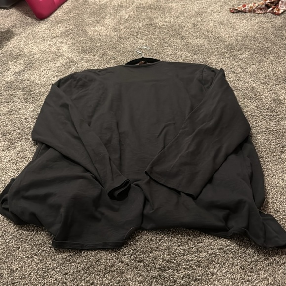 Gray long sleeve cardigan - Picture 2 of 3